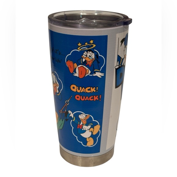 Donald duck travel tumbler “ Live each day” message new - Picture 4 of 10